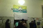 Евромайдан 7.12.2013 - внутри - запись в разные самообороны и волонтёры