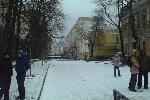 Евромайдан 7.12.2013 - место бойни и тракторного штурма - нейтральная полоса