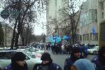 Евромайдан 7-8.12.2013 - проправительственное сборище, охраняется ментами