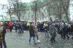 Евромайдан 7-8.12.2013 - ул.Институтская