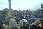 Евромайдан 7-8.12.2013 - митинг - вид сверху. Более масштабных митингов я никогда в жизни не видел