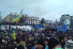 Евромайдан 7-8.12.2013 - и обратно, в правительственные кварталы