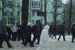 Евромайдан 7-8.12.2013 - демоническая бабка внезапно