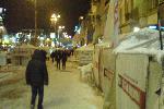 Евромайдан - вечер 9 декабря - вечный палаточный лагерь "Юле - волю"