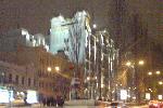 Евромайдан - вечер 9 декабря - здесь был Ленин - до вчерашнего вечера