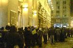 Евромайдан - вечер 9 декабря - мэрия по-прежнему - сквот