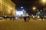 Евромайдан - вечер 9 декабря - на подходах к Майдану