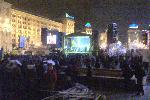 Евромайдан - вечер 9 декабря - на Майдане всё по-прежнему