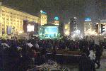 Евромайдан - вечер 9 декабря - музыка, речи