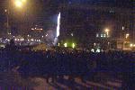 Евромайдан - ночь нападения - 11 декабря - Возле Дома Профсоюзов - противостояние, пока просто стояние