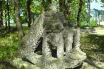 Солнечногорский парк. Неординарные скульптуры
