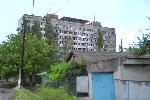 И снова 9-этажка. Она очень эстетично смотрится, особенно при пасмурной погоде