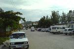 Одна из нескольких крупных улиц - Крымская. Вид на Лысую гору