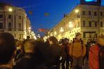 На Дворцовую не пускают - идёт попсовый концерт для выпускников